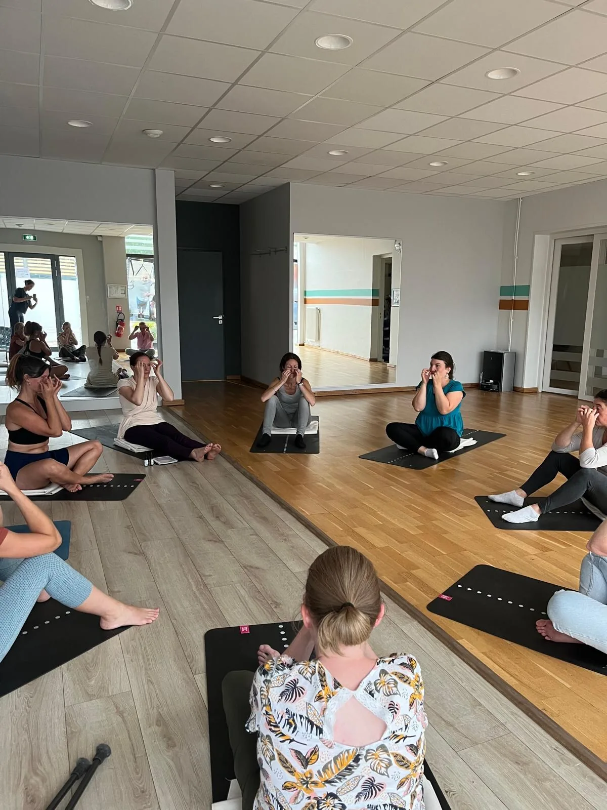 Atelier d'automassage en groupe